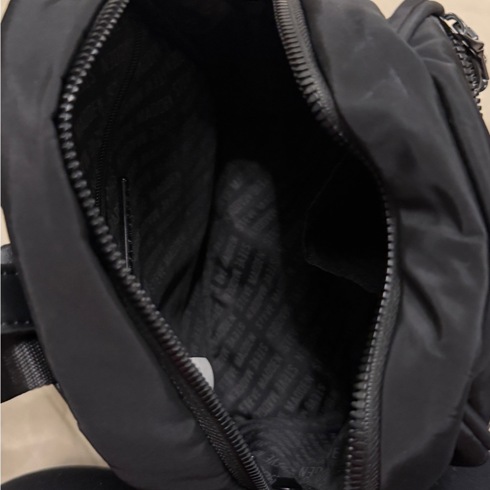 Steve Madden Black Backpack (Medium) - image 4